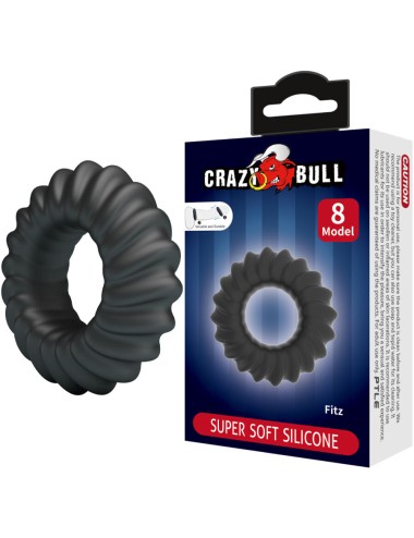 CRAZY BULL - ANEL DE SILICONE FITZ MODELO 8