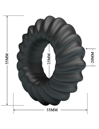 CRAZY BULL - ANEL DE SILICONE FITZ MODELO 8