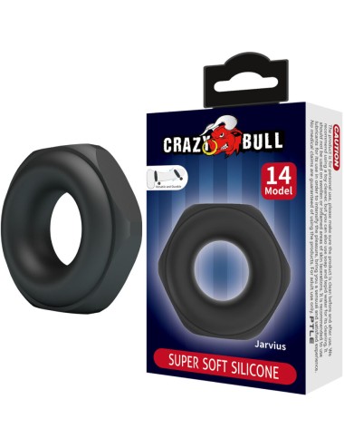 CRAZY BULL - ANEL DE SILICONE JARVIUS MODELO 14