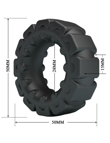 CRAZY BULL - ANEL DE SILICONE LAIDEN MODELO 5