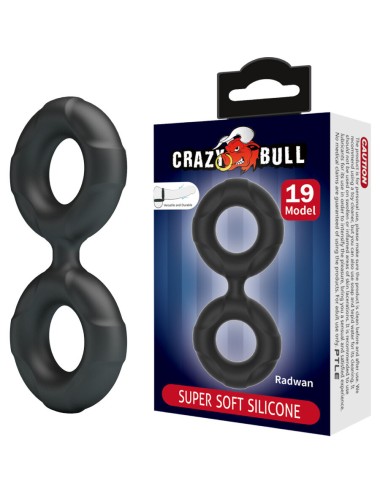 CRAZY BULL - ANEL DUPLO DE SILICONE RADWAN MODELO 19