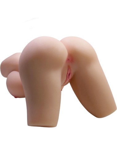 CRAZY BULL - LILY TRONCO FEMININO REALISTA VAGINA E ANAL 4 KG