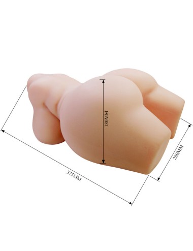 CRAZY BULL - GRACE TRONCO FEMININO REALISTA VAGINA E ANAL 7,5 KG