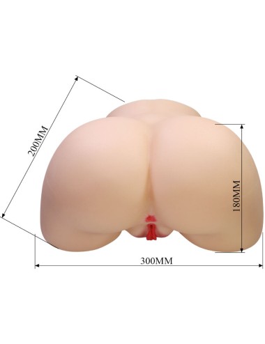 CRAZY BULL - OLIVIA REALISTA BUNDA FEMININA VAGINA E ANAL 5,5 KG