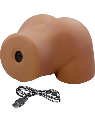 CRAZY BULL - GERIANN VIBRADOR DE BULL FEMININO REALISTA E SUCÇÃO COM SOM 5,5 KG