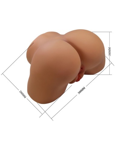 CRAZY BULL - GERIANN VIBRADOR DE BULL FEMININO REALISTA E SUCÇÃO COM SOM 5,5 KG