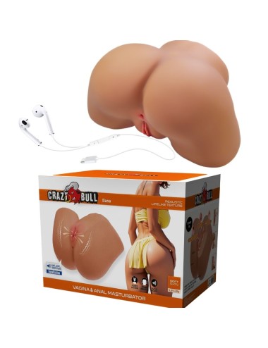 CRAZY BULL - ILANA VIBRADOR DE BULL FEMININO REALISTA E SUCÇÃO COM SOM 6