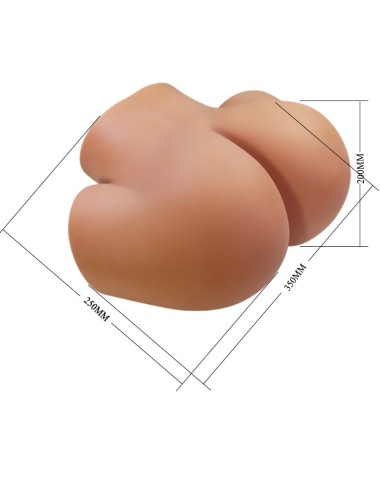 CRAZY BULL - ILANA VIBRADOR DE BULL FEMININO REALISTA E SUCÇÃO COM SOM 6,8 KG