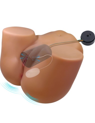 CRAZY BULL - WENDY VIBRADOR DE BUMBUM FEMININO REALISTA E SUCÇÃO COM SOM 11 KG