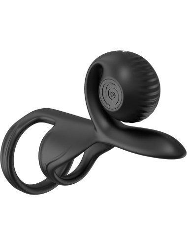 SNAIL VIBE - JOVI COUPLES RING CONTROLE REMOTO PRETO
