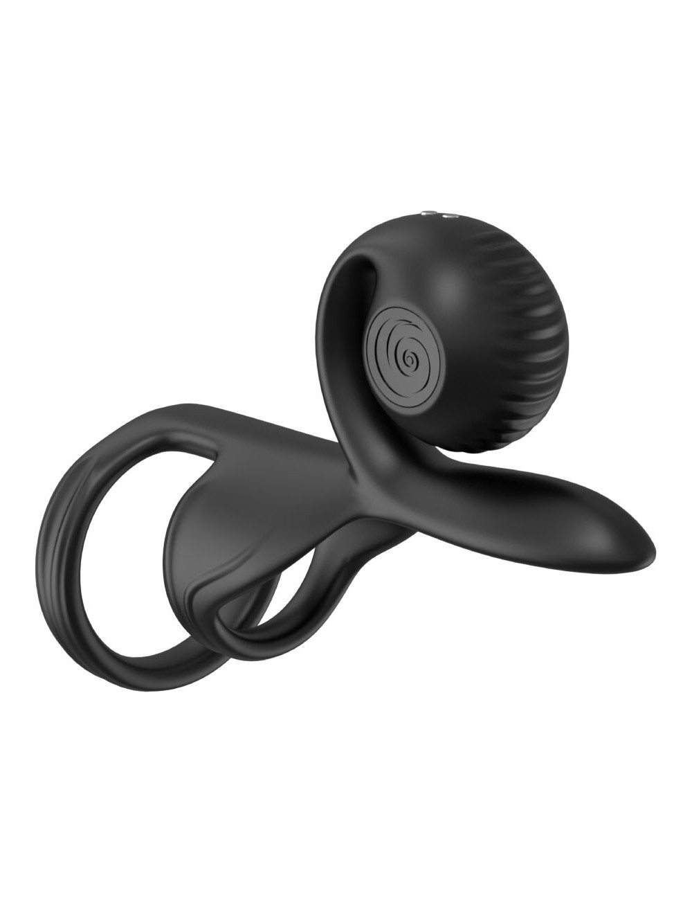 SNAIL VIBE - JOVI COUPLES RING CONTROLE REMOTO PRETO