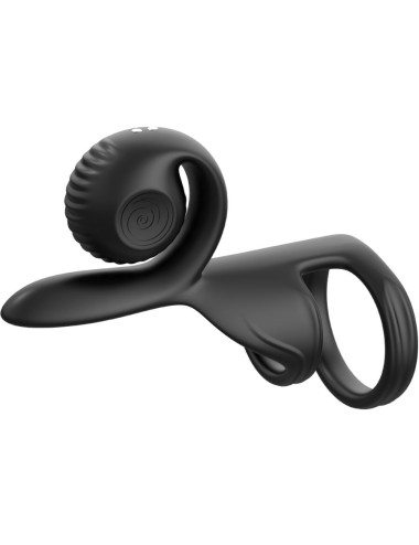 SNAIL VIBE - JOVI COUPLES RING CONTROLE REMOTO PRETO