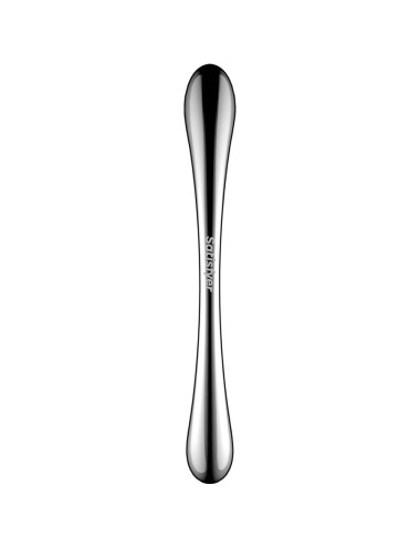 SATISFYER - COSMIC CREST 1 DILDO DE AÇO INOXIDÁVEL COM DUAS EXTREMIDADES