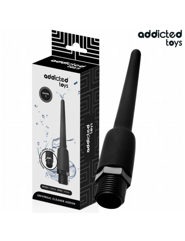 ADDICTED TOYS - LIMPADOR ANAL COM ADAPTADOR UNIVERSAL MODELO 1