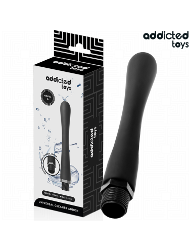 ADDICTED TOYS - LIMPADOR ANAL COM ADAPTADOR UNIVERSAL MODELO 4