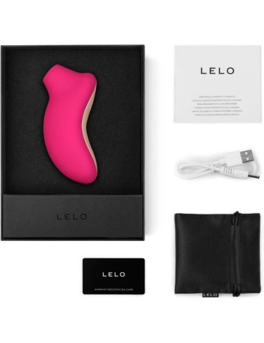 LELO - ESTIMULADOR DE CLITÓRIS SONA CHERRY COLOR