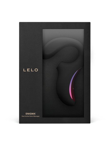 LELO - ENIGMA MASSAGER DE ESTIMULAO DE DUPLA SUCO PRETO
