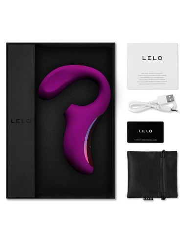 LELO - ENIGMA ESTIMULAO DE DUPLA SUCO DEEP ROSE MASSAGER