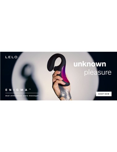 LELO - ENIGMA ESTIMULAO DE DUPLA SUCO DEEP ROSE MASSAGER