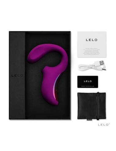 LELO - ENIGMA CRUISE ESTIMULAO DUPLA SONIC MASSAGER DEEP ROSE