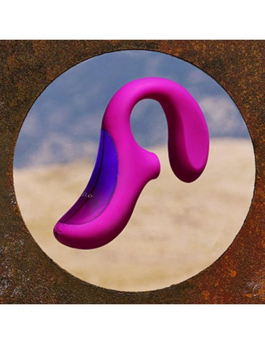 LELO - ENIGMA CRUISE ESTIMULAO DUPLA SONIC MASSAGER DEEP ROSE