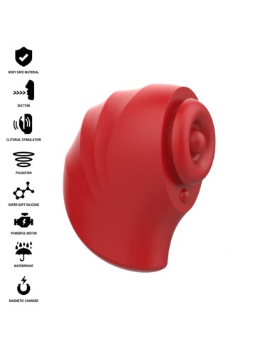 INTENSE - DONNIE ESTIMULADOR DE CLITÓRIS VERMELHO/VERDE