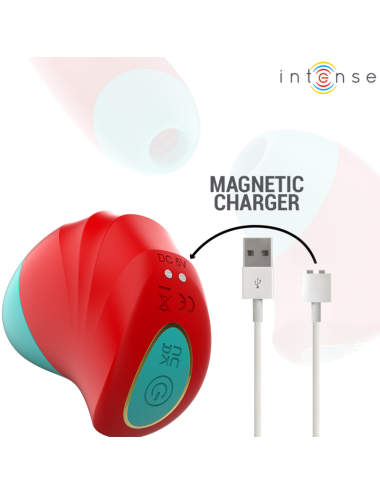 INTENSE - DONNIE ESTIMULADOR DE CLITÓRIS VERMELHO/VERDE
