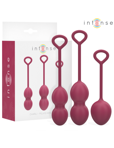 INTENSE - KIT CHARLI KEGEL BALL BURGUNDY