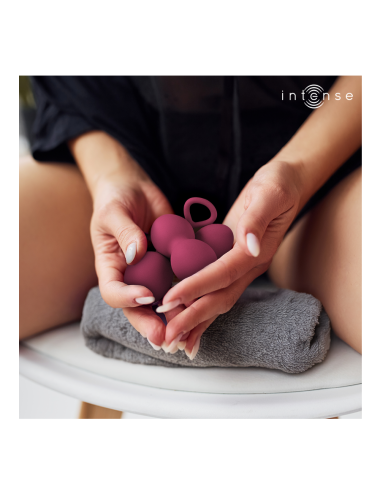 INTENSE - KIT CHARLI KEGEL BALL BURGUNDY