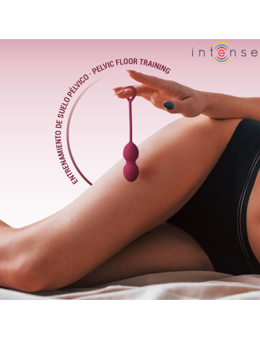 INTENSE - KIT CHARLI KEGEL BALL BURGUNDY
