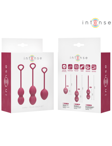 INTENSE - KIT CHARLI KEGEL BALL BURGUNDY