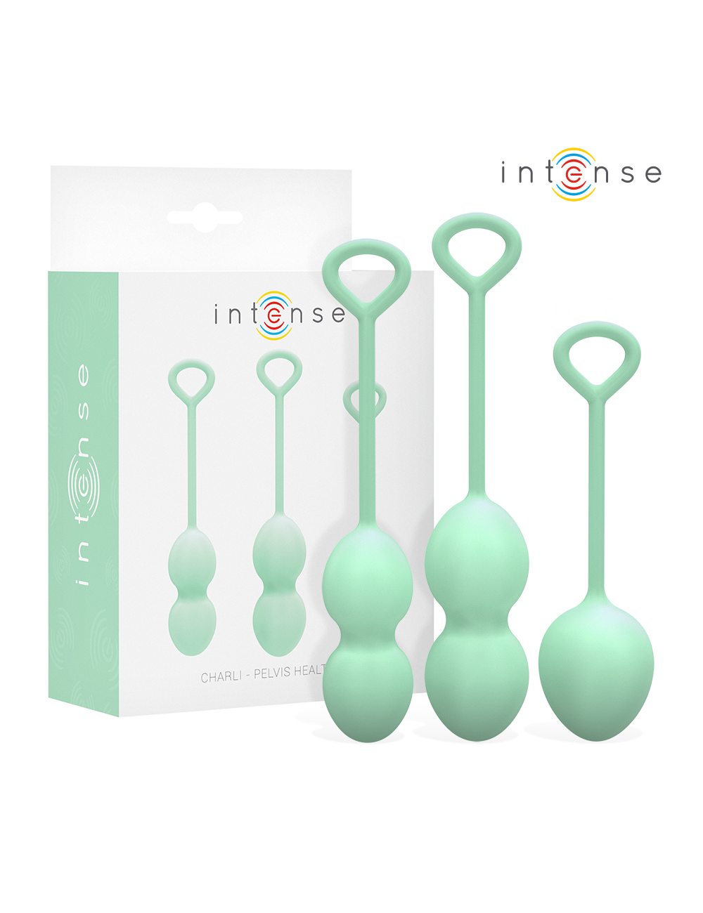 INTENSE - KIT CHARLI KEGEL BALL VERDE CLARO