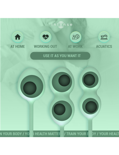 INTENSE - KIT CHARLI KEGEL BALL VERDE CLARO