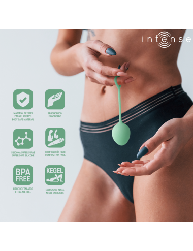 INTENSE - KIT CHARLI KEGEL BALL VERDE CLARO