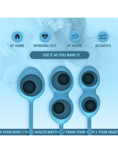INTENSE - KIT CHARLI KEGEL BALL AZUL