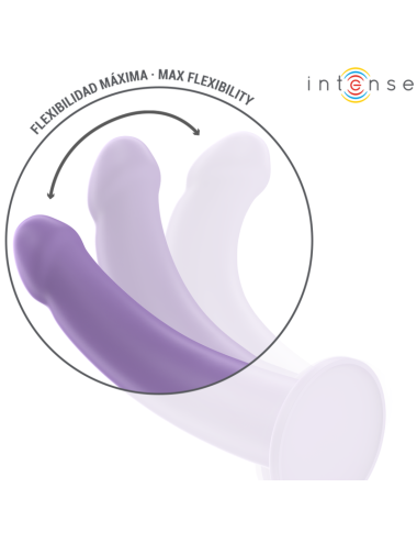 INTENSE - VIBRADOR EDDIE 17,5 CM 10 VIBRAÇÕES ROXO CONTROLE REMOTO
