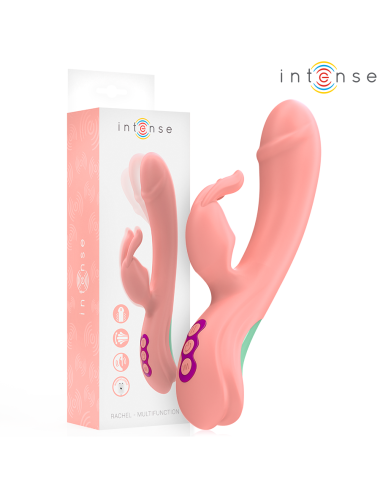 INTENSE - VIBRADOR RACHEL RABBIT 5 VIBRAÇÕES ROSA
