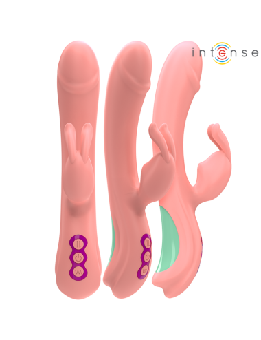 INTENSE - VIBRADOR RACHEL RABBIT 5 VIBRAÇÕES ROSA