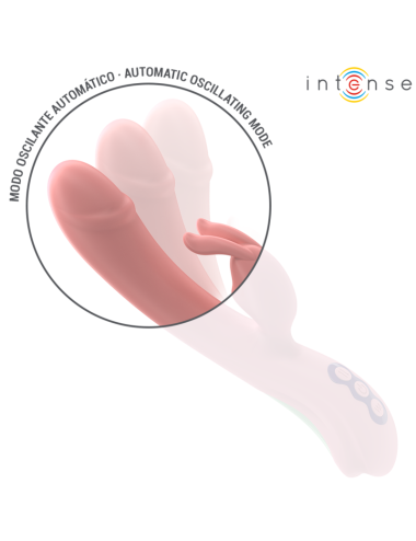 INTENSE - VIBRADOR RACHEL RABBIT 5 VIBRAÇÕES ROSA