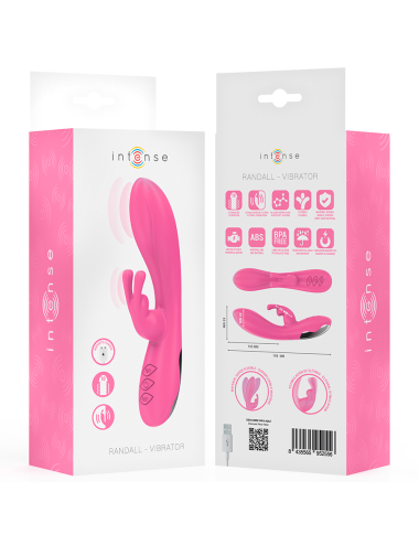 INTENSE - RANDALL RABBIT VIBRADOR 10 VIBRAÇÕES ROSA