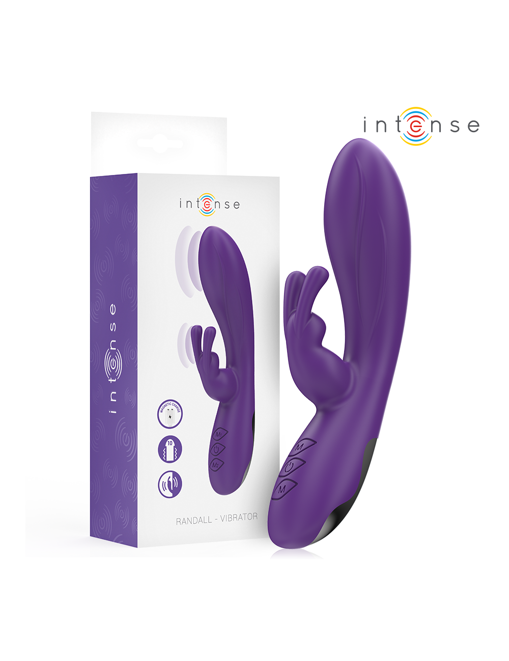 INTENSE - RANDALL RABBIT VIBRADOR 10 VIBRAÇÕES ROXO