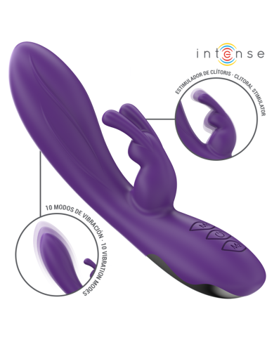 INTENSE - RANDALL RABBIT VIBRADOR 10 VIBRAÇÕES ROXO