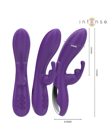 INTENSE - RANDALL RABBIT VIBRADOR 10 VIBRAÇÕES ROXO