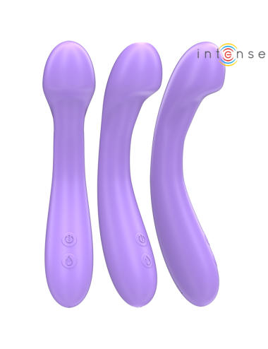 INTENSE - VIBRADOR BECKY 19 CM AQUECÍVEL 7 VIBRAÇÕES ROXO