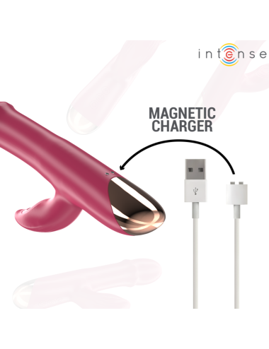 INTENSE - CHLOE VIBRADOR MULTIFUNCIONAL 3 EM 1 VERMELHO