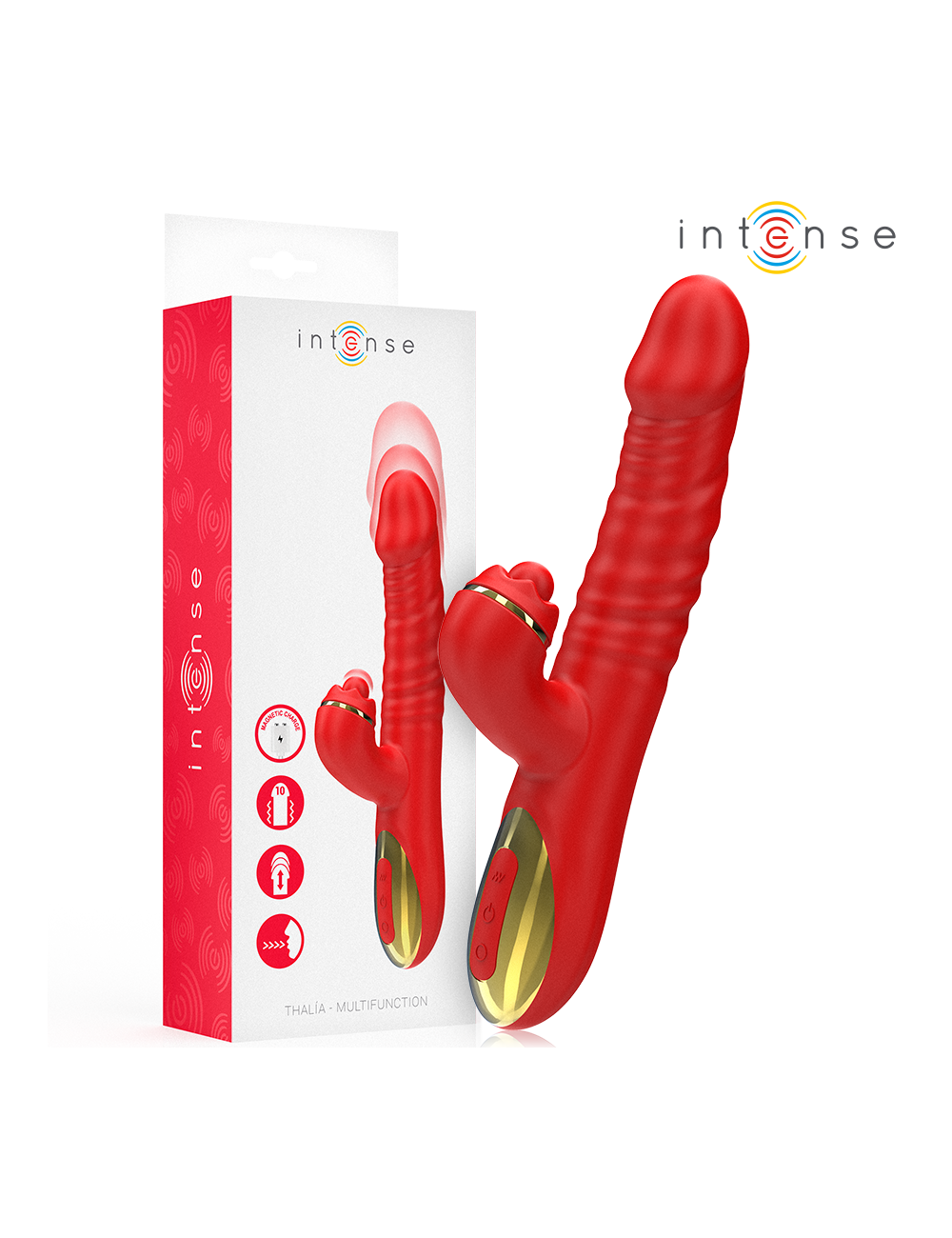 INTENSE - THALIA VIBRATION & THRUST & TAPPING VERMELHO