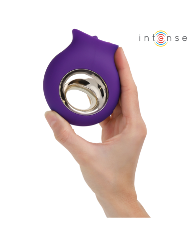INTENSE - ESTIMULADOR DE CLITÓRIS TULI 9 VIBRAÇÕES E 9 OSCILAÇÕES ROXO