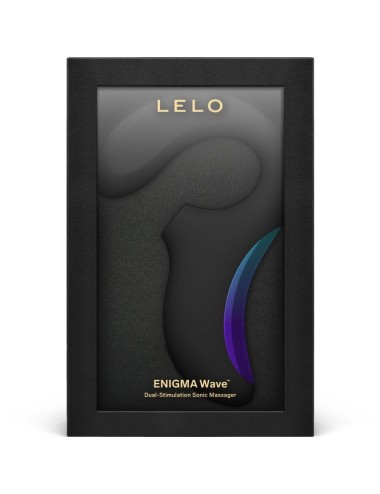 LELO - ENIGMA WAVE MASSAGEADOR DE TRIPLA VIBRAÇÃO PRETO