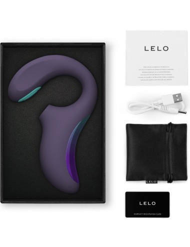 LELO - ENIGMA DUPLO VIBRADOR SÔNICO POINT G CYBER ROXO