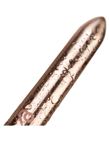 ROCKS-OFF - BALA VIBRATÓRIA RECARREGÁVEL GOLDEN ROSE